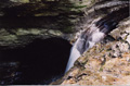 Water falling into pool Buttermilk